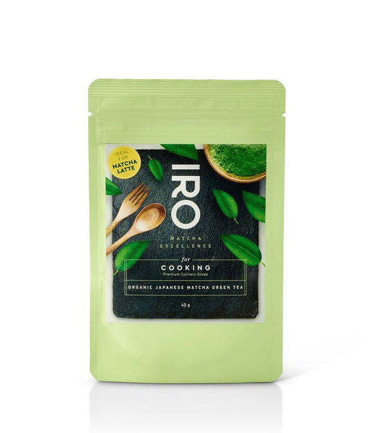 IRO Matcha bio for Cooking Premium Culinary Grade 40gr